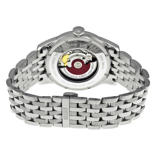 Оригинальные часы Oris Oris Artelier 01 744 7665 4051-07 8 22 77 механические калибр механизма oris 744 общий вид